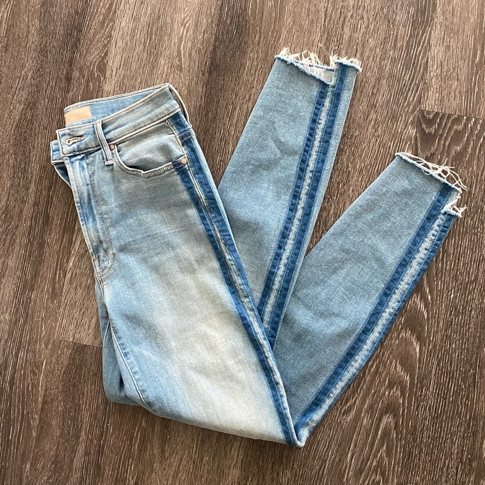 SOLD OUT NWOT MOTHER Stunner Zip Step Ankle Jeans